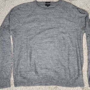J Crew Mens Medium Sweater Slim Fit Long Sleeve Crew Neck Pullover Cotton